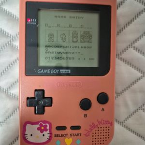 Gbc 게임보이 포켓 헬로키티 에디션 흑백 순정