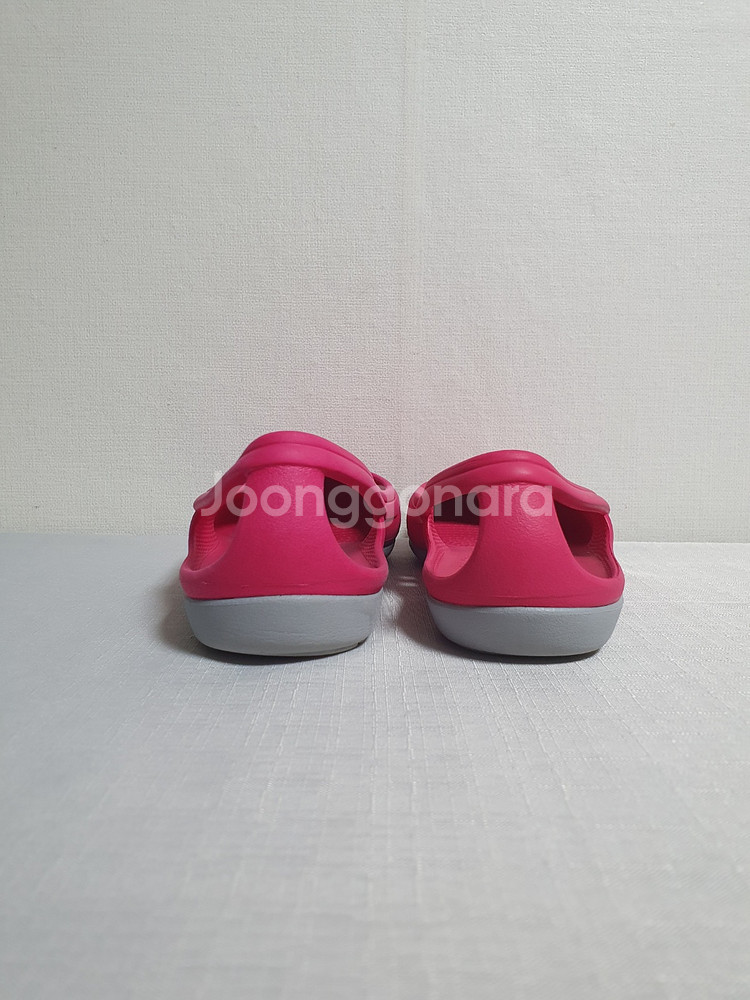 무료배송 230mm 크록스 샌들 슬링백 플랫슈즈 핑크--2
