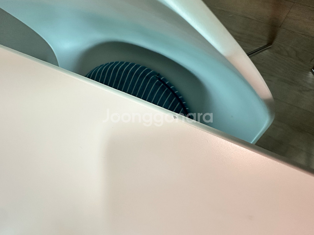 보컨셉 오타와 테이블 화이트/실버 185-250사이즈--4
