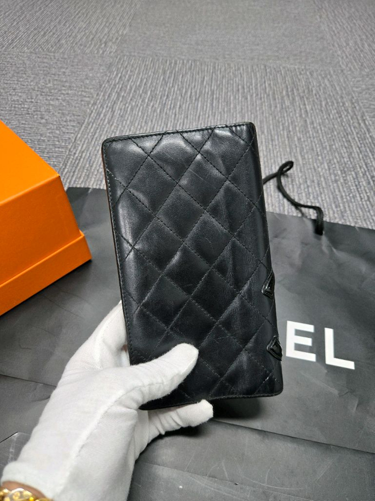 [특가][정품]샤넬 깜봉 장지갑--1