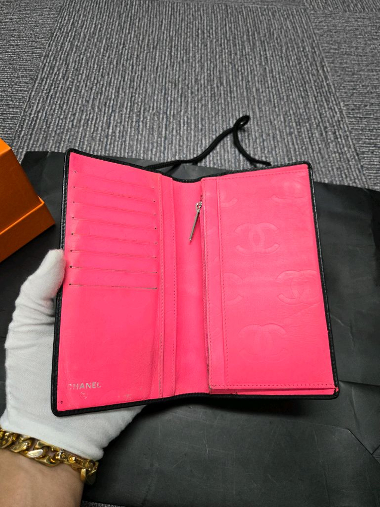 [특가][정품]샤넬 깜봉 장지갑--4