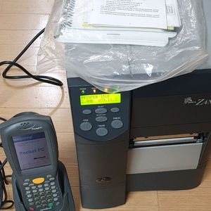 제브라 z4m 라벨프린터 심볼 포켓pc