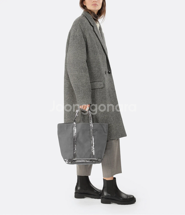 (새상품/정품) 바네사브루노 그레이 카바스백 M사이즈--1