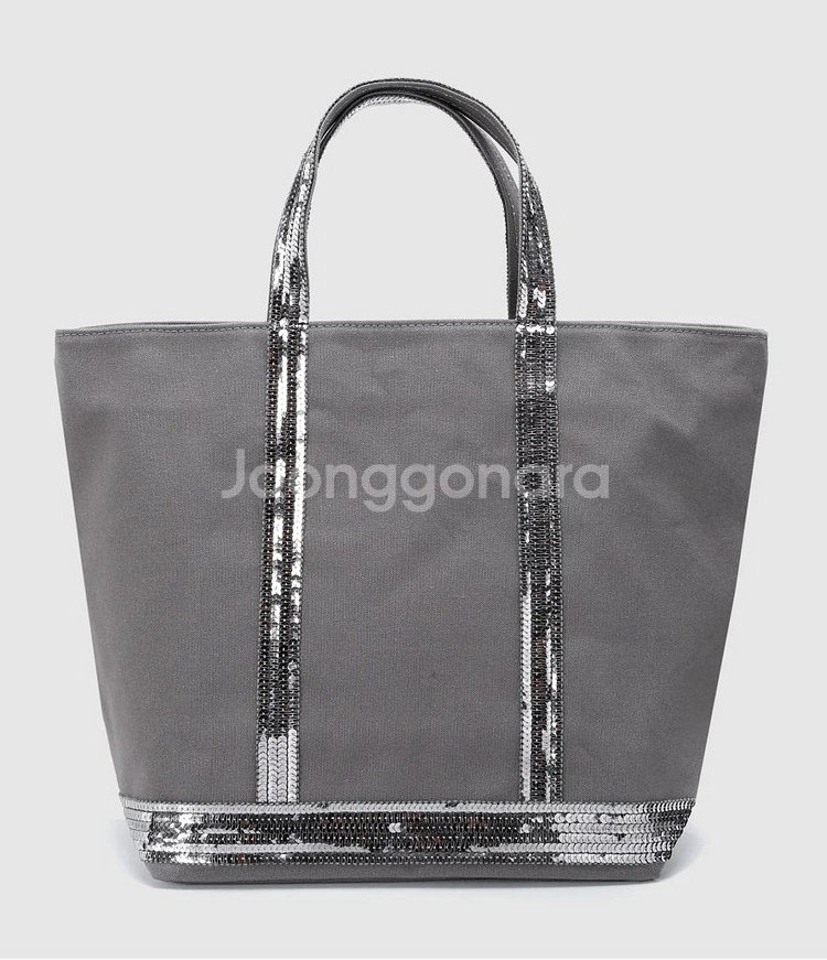 (새상품/정품) 바네사브루노 그레이 카바스백 M사이즈--2