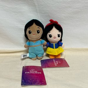 일괄 디즈니 공주 프린세스 자스민&백설공주 인형 키링