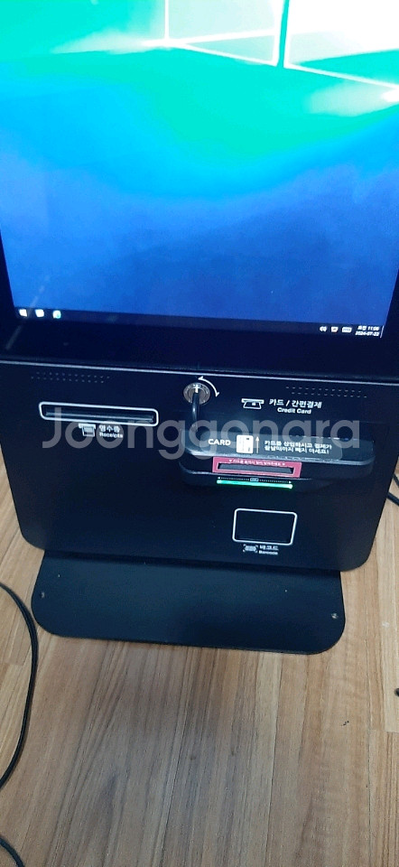 하나시스키오스크 K-220D 탁상용키오스크 카드전용 내--1