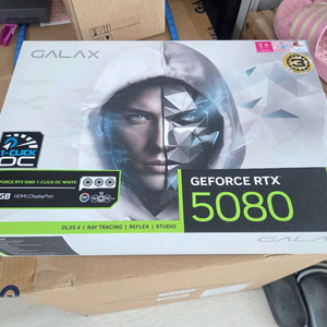 GALAX RTX 5080 화이트 OC D7 16G