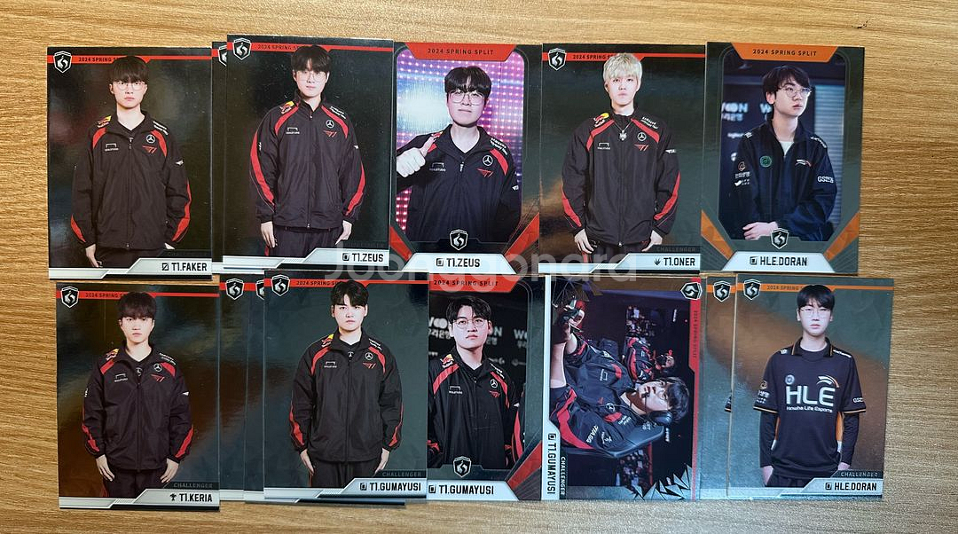LCK 롤 카드 (buffun) T1, KT, 한화,--0