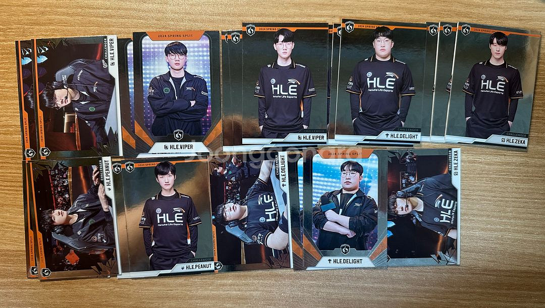 LCK 롤 카드 (buffun) T1, KT, 한화,--1