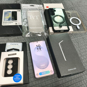 갤럭시 S25 기본형 512 실버쉐도우 공기계 팝니다.