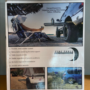 Tailgater 테일게이터 타이어 테이블