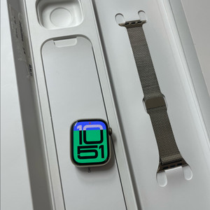 애플워치7스테인리스 41mm SSS급 밀레니즈