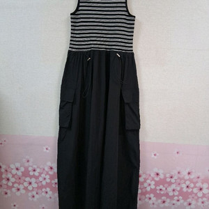 Valleygirl 블랙 롱 원피스55