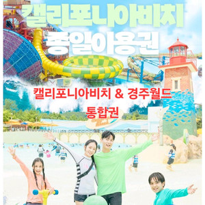 캘리포니아비치 & 경주월드 골드 통합권(~8/31)