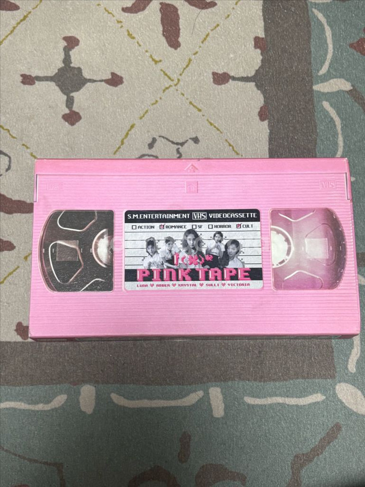 에프엑스 f(x) 핑크테이프 앨범--0