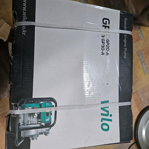 윌로 엔진 양수기 GP30A 새것 팝니다