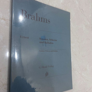 헨레판 브람스- 소나타,스케르초,발라드 악보