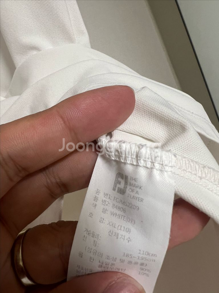 아쿠쉬정품,110) 풋조이 폴로 카라티 골프웨어--2