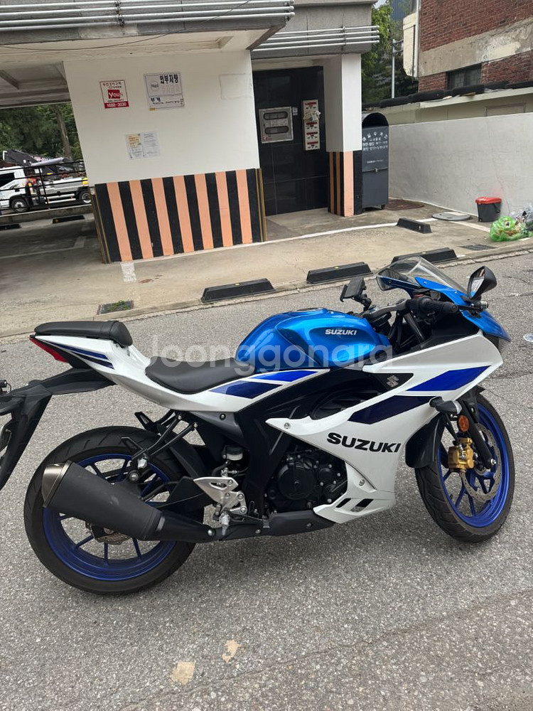 24년식 스즈키 gsx r 125 4천키로--0