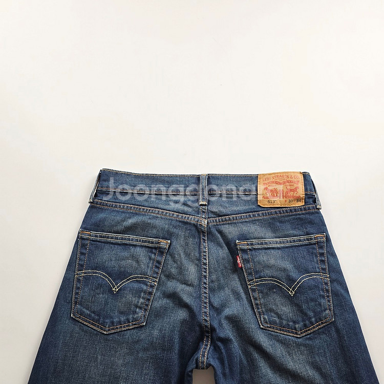 리바이스 청바지 약스판 데님 사이즈30 R1496--1