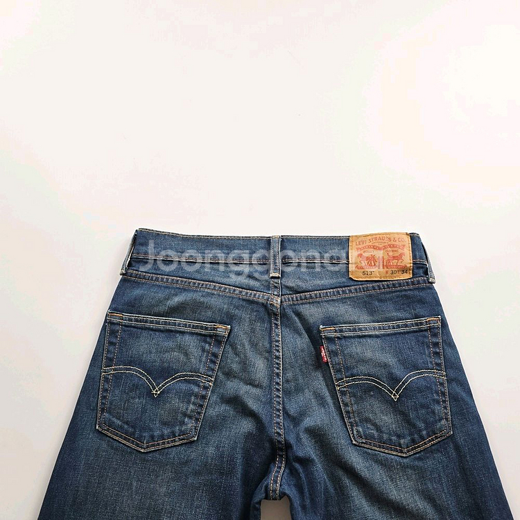 리바이스 청바지 약스판 데님 사이즈30 R1496--1