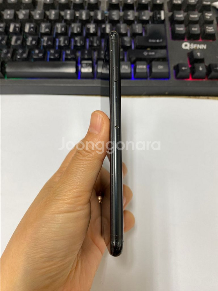 아이폰7 매트블랙 액정SS급 128G 무잔상--6