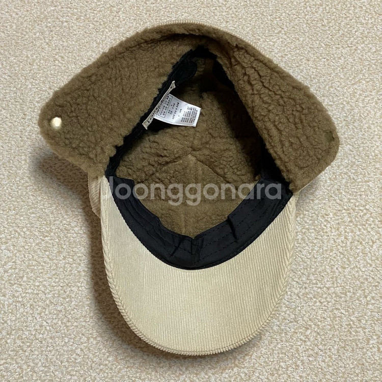 (정품) 리미떼두두 키즈 코듀로이 귀도리 모자 S--3