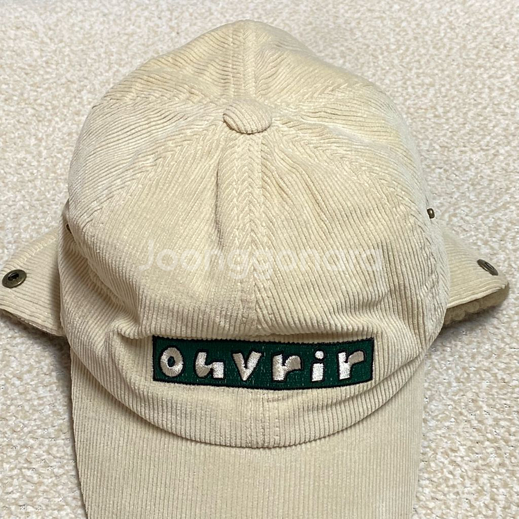 (정품) 리미떼두두 키즈 코듀로이 귀도리 모자 S--1