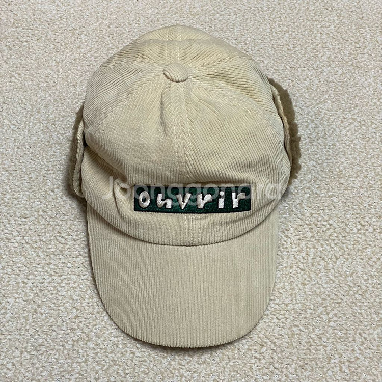 (정품) 리미떼두두 키즈 코듀로이 귀도리 모자 S--2