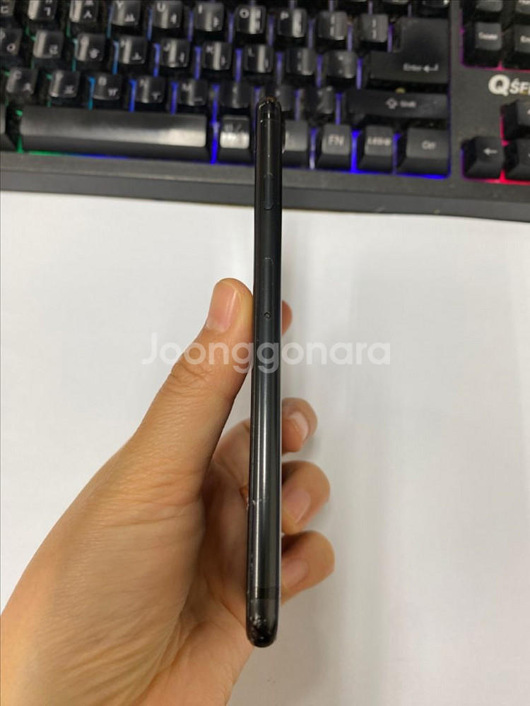아이폰7 매트블랙 액정SS급 128G 무잔상--6