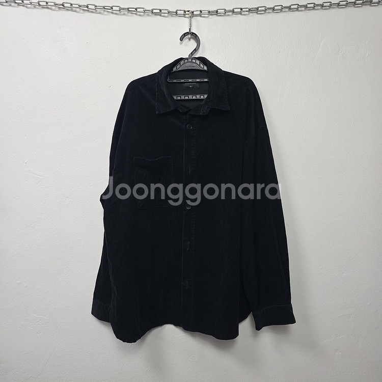 [TOFFEE] 남성 오버핏 코듀로이 셔츠 남방 XL--0