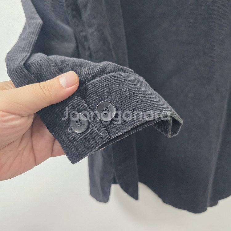 [TOFFEE] 남성 오버핏 코듀로이 셔츠 남방 XL--5