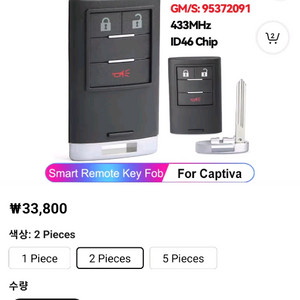 캡티바 스마트키