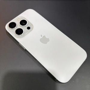 아이폰 16 프로 128GB 화이트 배터리 효율 100
