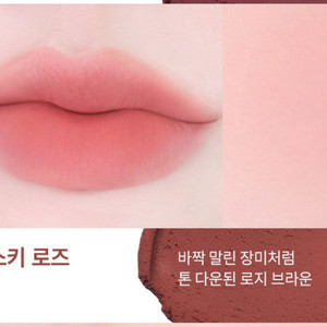 (새상품)머지 블러리립무스 BL5 머스키 로지 로즈 (