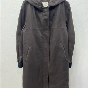 정품) 구호 한섬 여성 롱 야상 후드자켓