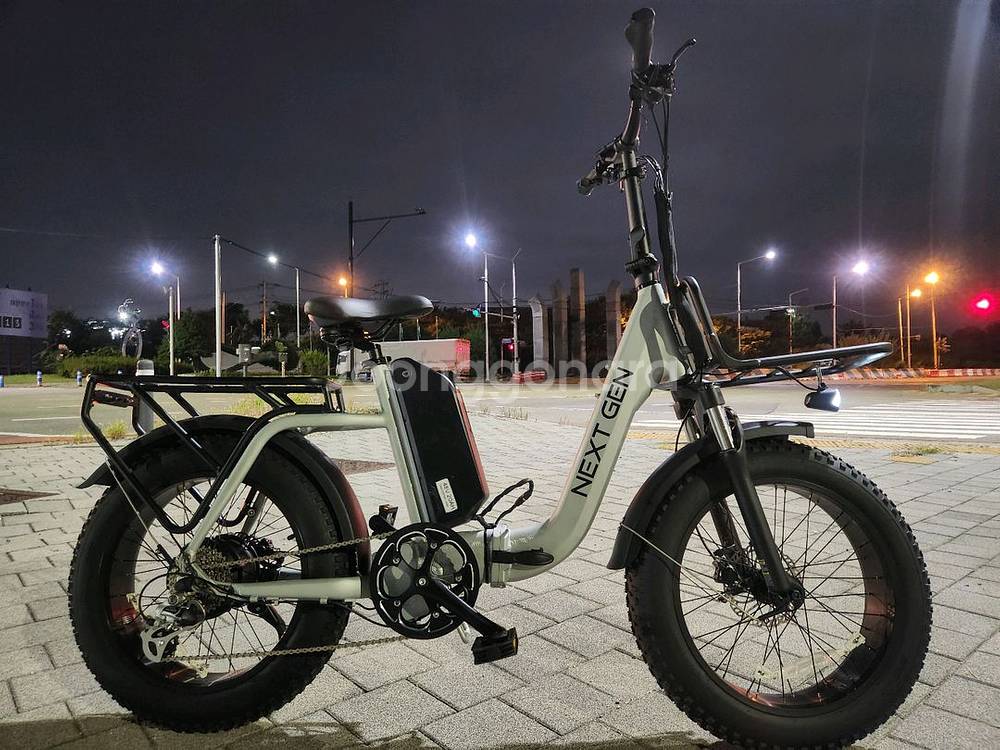 새제품 20FAT팻 EBIKE 접이식전기자전거--2