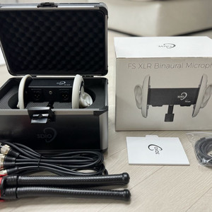 3dio xlr 마이크(케이블2, 거치대 같이 드림)