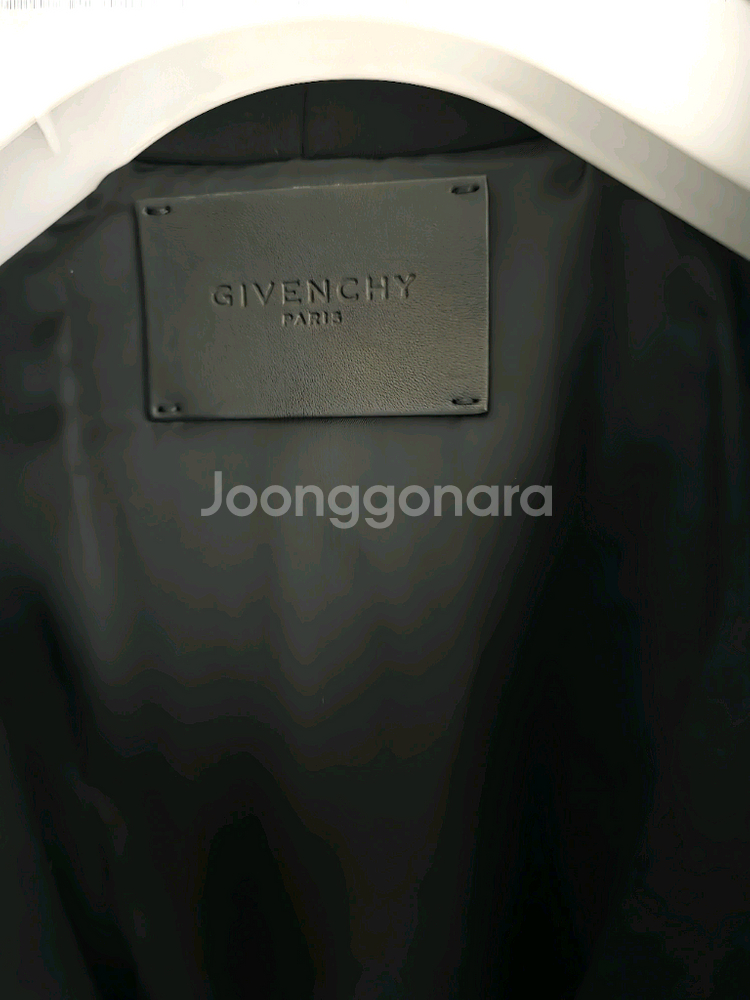 Givenchy 후드 가죽 자켓 50--2