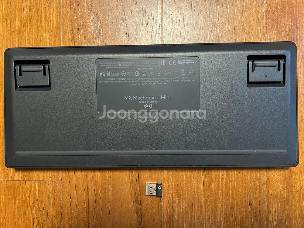 로지텍 정통 제품 MX 메카니컬 미니 고급 키보드--4
