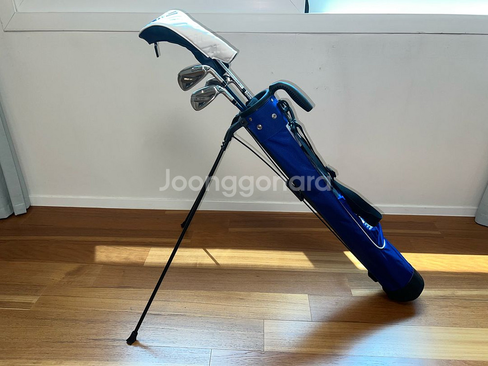PGM 초경량 1kg 골프 하프백 스탠드백 블루--0