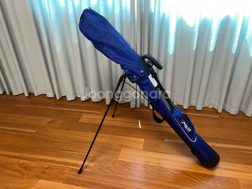 PGM 초경량 1kg 골프 하프백 스탠드백 블루--6