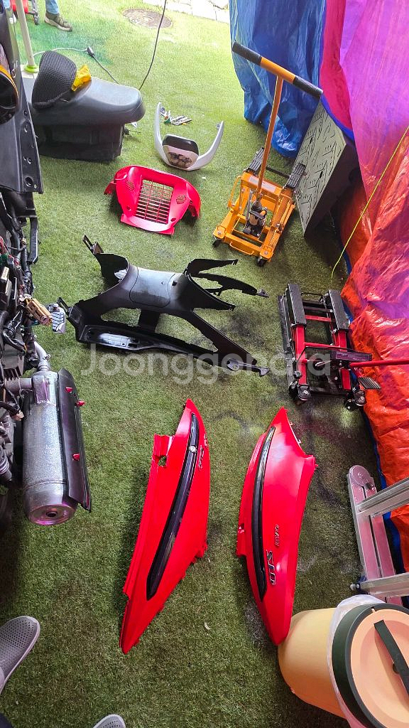 SYM300i 스쿠터 ㅡ서류3장풀.--8