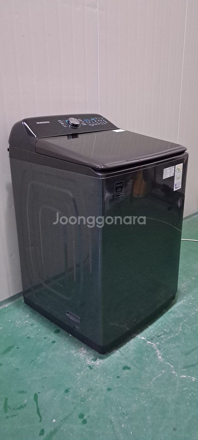 2632 삼성 그랑데 19KG 통돌이세탁기(블랙캐비어)--1