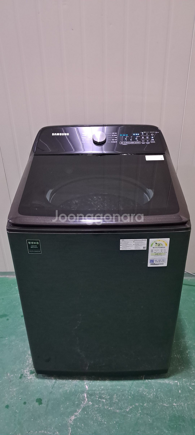 2632 삼성 그랑데 19KG 통돌이세탁기(블랙캐비어)--3