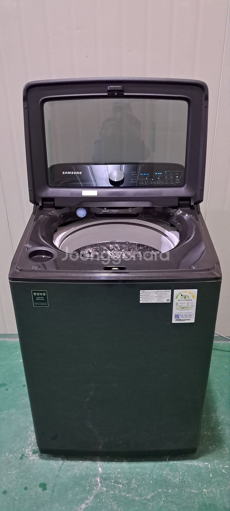2632 삼성 그랑데 19KG 통돌이세탁기(블랙캐비어)--4