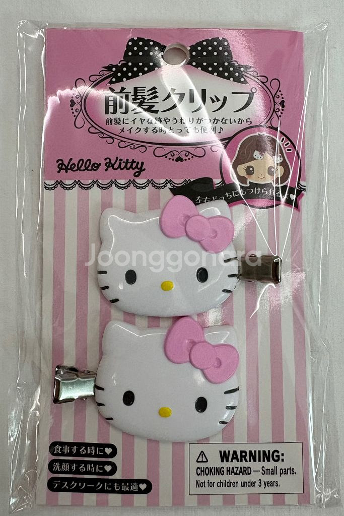 헬로 키티 머리핀--0