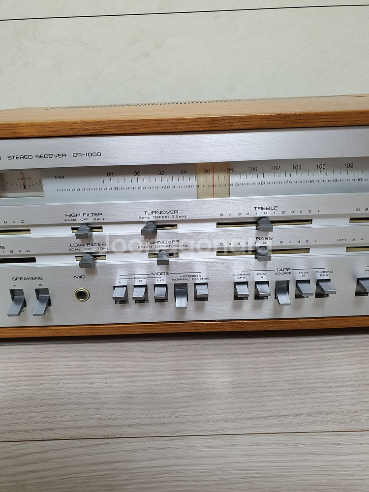 야마하 최상위 빈티지 리시버 CR-1000 === A급--2