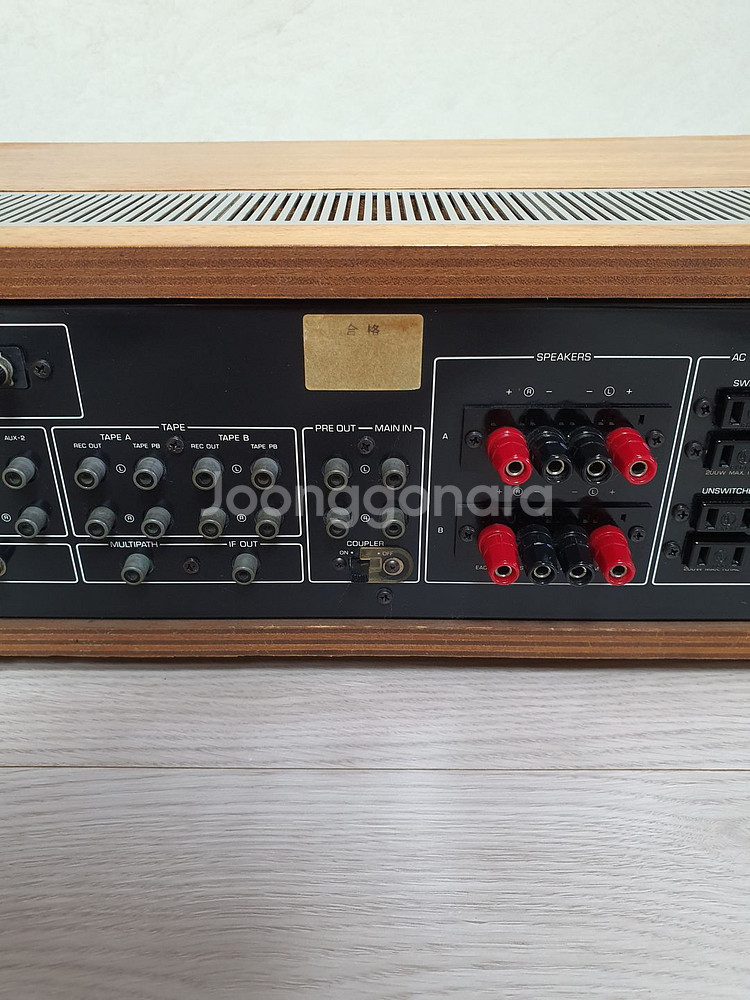 야마하 최상위 빈티지 리시버 CR-1000 === A급--8