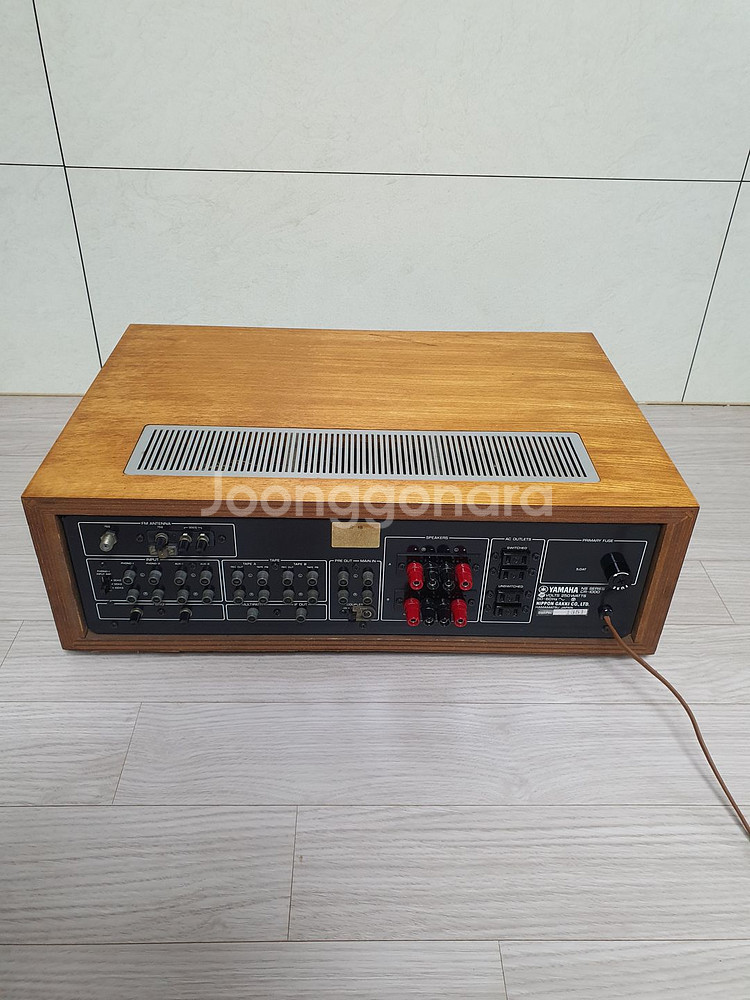 야마하 최상위 빈티지 리시버 CR-1000 === A급--6